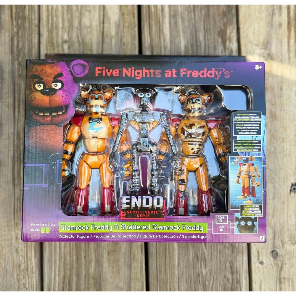 Five Nights at Freddy's FNAF Endo Series Glamrock Freddy & Shattered Freddy